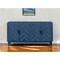 Homeroots 60" Blue Textural Chevron Distressed Wood Sideboard with Four Doors 568406 - alternate 1