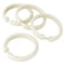 Simple Spaces Shower Curtain Ring, Plastic, Beige, 1 cm W, 2-3/8 in H SD-ORING-B3L - alternate 1
