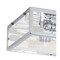 Jonathan Y Grayson 12" Metal/Glass LED Flush Mount, Chrome JYL9501A - alternate 3