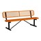 Leisure Craft Bench/Back, Portable, 6ft., Orange B6WBP-ORANGE - alternate 1