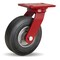 Hamilton Dual Wheel Cush-N-Tuf Swivel Caster, 8" Semi-Pneumatic Tire, 3/4" Straight Roller Bearing S-8008-SU - alternate 1