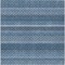 Homeroots 9' X 12' Denim Blue And Sky Blue Striped Washable Indoor Outdoor Area Rug 610586 - alternate 3