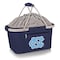 Picnic Time Family Of Brands NCAA North Carolina Tar Heels Metro Shopping Basket - Insulated Picnic Basket 645-00-138-414-0 - alternate 1