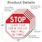 Signmission Stop Leave Your Car in This Lot and, 10 inch X 10 inch, Aluminum Metal Signs, 5PK OC-A-5Pack-10-320 - alternate 2