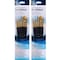 Princeton RealValue Brush Set, Gold Taklon Bristles, Short Handle Mixed Media Paintbrush, 6-Piece Set, 2PK PR9132 - alternate 1