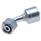 Gates Female DIN 24 Cone Swivel - Heavy Series with O-Ring - 45 Bent Tube MegaCrimp G25725-1020 - alternate 1