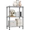 Factory 2U Wire Shelving Unit, 14inD x 24inW x 36inH, 3 Shelves, Medium Duty 250 lbs Per Shelf, Chrome 803964 - alternate 1