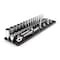 Tekton 3/8 Inch Drive 12-Point Socket and Ratchet Set with Rails and Tray, 36-Piece 1/4-1 in. SKT13102 - alternate 1