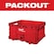 Milwaukee Tool PACKOUT Tool Crate, Polymer, Red, 18-3/4 in W x 15-1/2 in D x 10 in H 48-22-8440 - alternate 3
