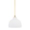Hudson Valley Lighting Oberon 18 in. Pendant Aged Brass 7518-AGB - alternate 1