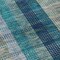 Homeroots 8' Teal Blue Navy Blue And Olive Green Round Plaid Washable Indoor Outdoor Area Rug 614019 - alternate 2