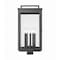 Z-Lite Hartwell 5-Light Outdoor Post Mount Fixture, 12 in W x 25.25 H, Sand Black 5019PHXLS-BK - alternate 2