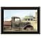 Homeroots Vintage Farm Trucks I 2 Black Framed Print Wall Art 405013 - alternate 1