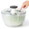 Oxo Salad Spinner, 4.95 qt Basket, 6.22 qt Bowl Capacity, 10-1/2 in Dia, 10-1/2 in W, 6 in H 32480 - alternate 2