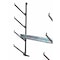 Mytee Products 4 Tier Shipping Container Pipe Rack w/ 18 inx64 in - Black Powder Coated Steel Rack CNT-PIPERACK - alternate 2