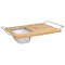 Classic Cuisine Cutting Board w/ Strainer 2 in 1 Adjustable Bamboo Chopping Board w/ Removable Colander 83-3708V-NW - alternate 4