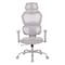 Office Star Products Ventilated Seating Ventilated Seating Office Chair, Grey Mesh EM14622HR-2 - alternate 2