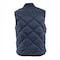 Game Workwear Men's Quilted Vest, Nylon Taffeta, Full Front Zipper, Navy, S 1222-V - alternate 2