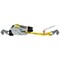 Mytee Products 8PK 2inx10ft Retractable Ratchet Straps w/Narrow Flat Hooks 3,300 lbs WLL Yellow, 8PK RS210R-FHx8 - alternate 2