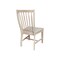 Whitewood Industries Set of Two Solid Wood Audrey Dining Chairs, Unfinished CI-91P - alternate 3