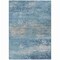 Homeroots 5' X 8' Sky Blue And Gray Abstract Washable Indoor Outdoor Area Rug 630850 - alternate 2