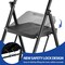 Wrightmaster 4 ft. Metal Lightweight Step Ladder, 9 ft. Reach, with Anti-slip Pedals, 500 lbs. Load Capacity ZOR-WK15B-4-DF - alternate 3
