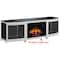 Bello The Gotham Electric Fireplace Media Console in Black fireplace insert not included 26MM9313D974 - alternate 1
