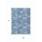 Homeroots 9' X 12' Denim Blue Navy Blue And Ivory Polka Dot Washable Indoor Outdoor Area Rug 614663 - alternate 2