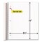 Five Star Wirebound Notebook, 5-Subject, Medium/College Rule, Black Cover, (200) 11 x 8.5 Sheets 72081 - alternate 2