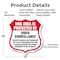Signmission Video Surveillance Shield Sign This Area, 12 Inch X 12 Inch, Aluminum Metal Sign SHI-A-12-473 - alternate 2