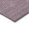 Homeroots 5' X 8' Eggplant And Ivory Geometric Washable Indoor Outdoor Area Rug 595638 - alternate 2