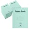 Roaring Spring Case of Recycled Exam Green Books, 8.5" x 11", 8 sheets/16 pages, Wide Ruled with Margin, PK500 77509cs - alternate 2