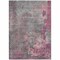Homeroots 10' X 14' Blush Gray And Mauve Abstract Washable Indoor Outdoor Area Rug 618225 - alternate 3