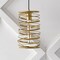 Jonathan Y Helisa 7.25" 1-Light Modern Contemporary Iron Spiral LED Pendant, Gold Painting JYL7910A - alternate 3