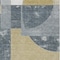 Homeroots 9' X 12' Gray And Gold Geometric Washable Indoor Outdoor Area Rug 617918 - alternate 2