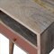 Homeroots 22" Brown Solid Wood One Drawer Nightstand 651885 - alternate 4