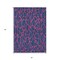 Homeroots 5' X 8' Navy Blue And Dark Pink Geometric Washable Indoor Outdoor Area Rug 599221 - alternate 3