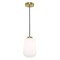 Afx Olivia 7in LED Pendant - Light Antique Brass OLIP07LAJUDLB - alternate 2