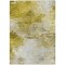Homeroots 3' X 5' Gold Beige And Wheat Abstract Washable Indoor Outdoor Area Rug 577709 - alternate 2