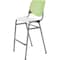 Kfi Poly Stack Barstool, Lime Gn Back BR2300-BP14-SP08 - alternate 1