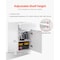 Vevor Shaker Base Cabinet 18" W x 24" D x 34.5" H Ready to Assemble with Drawer White KLCC-01 - alternate 4