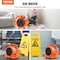 Vevor Floor Blower Fan Air Mover 1000 CFM 3-Speed 1/4 HP Floor Carpet Dryer VV-FXZGFJ1450 - alternate 2