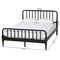 Baxton Studio Braith Farmhouse Black Spindle Wood King Size Platform Bed 258-14206-ZORO - alternate 2