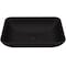 Vigo Black Sottile MatteShellTM Vessel Bathroom Sink VG07110 - alternate 1