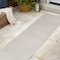 Jonathan Y Finn High-Low Modern Minimalist Checkered Monotone Ivory/Cream 2 ft. x 8 ft. Runner Rug SCN108A-28 - alternate 2