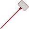 Kable Kontrol Write On Zip Tie Tags, 6in L, 1-7/8in x 1-1/8in Flag Size, 100Pcs, Red, 100PK CTWO-WF-6-40-RD - alternate 1