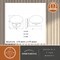Vaxcel Sloane 1 Light LED Gold Satin Brass Mid-Century Modern Wall Sconce Fixture with White Glass Globe W0432 - alternate 3