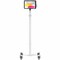 Compulocks iPad 10th-11th A16 Gen PowerMove Medical Rolling Cart Extended Black MCRSTDEXWPMIP109 - alternate 1