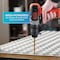 Black & Decker 20V MAX 3/8'' Cordless Drill/Driver Kit with 1.5 Ah Battery & Charger BCD702C1 - alternate 1