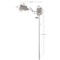 Jonathan Y Arlo 22" 1-Light Farmhouse Industrial Single Swing Arm Plug-In or Hardwired Iron LED Wall Sconce w/P JYL6015C - alternate 3